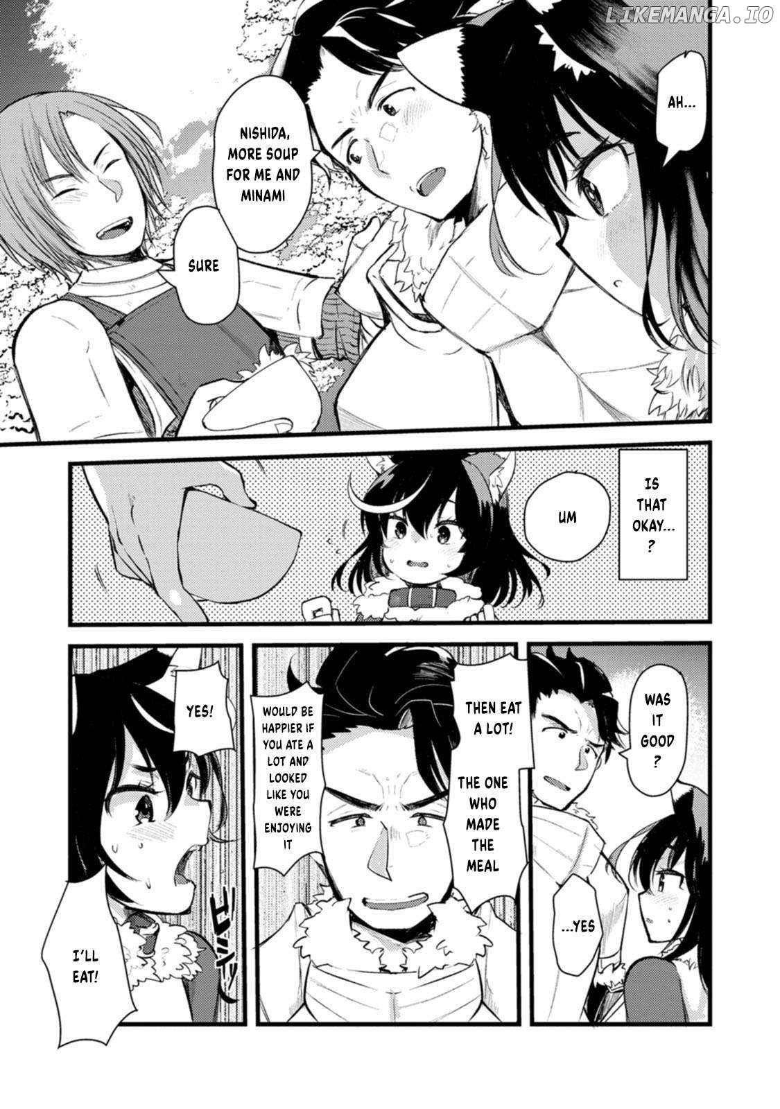 Yuusha ni Narenakatta Sanbaka Trio wa, Kyou mo Otoko Meshi wo Koshiraeru. Chapter 5 - page 24
