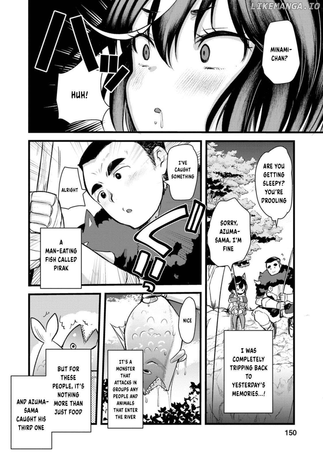 Yuusha ni Narenakatta Sanbaka Trio wa, Kyou mo Otoko Meshi wo Koshiraeru. Chapter 5 - page 27