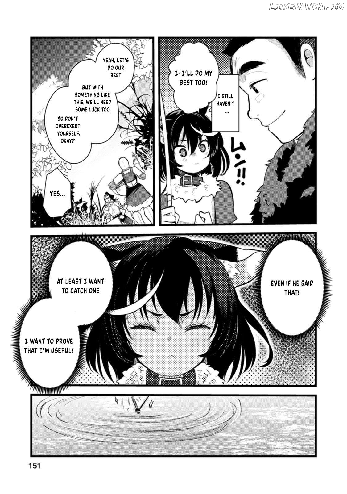 Yuusha ni Narenakatta Sanbaka Trio wa, Kyou mo Otoko Meshi wo Koshiraeru. Chapter 5 - page 28