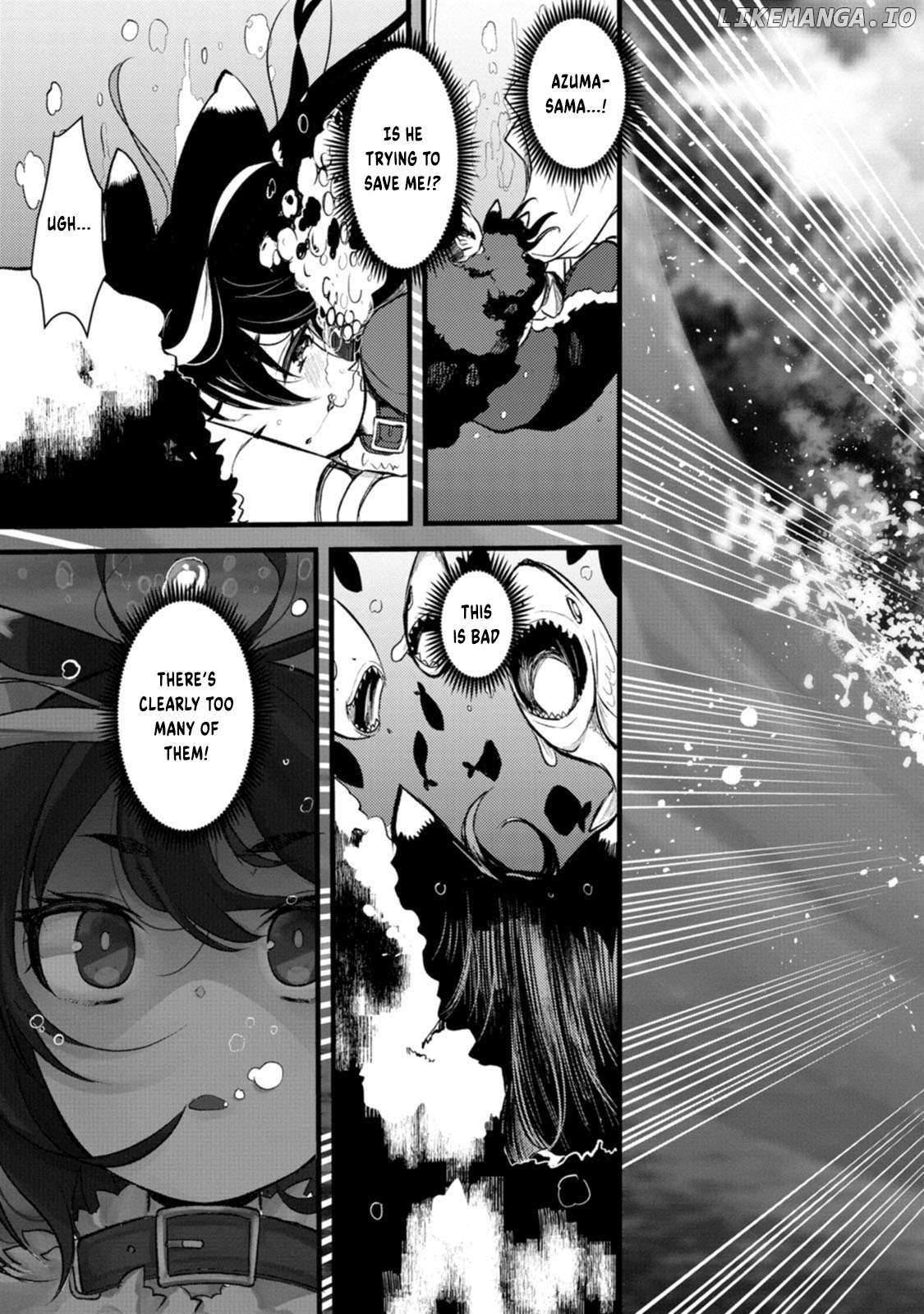 Yuusha ni Narenakatta Sanbaka Trio wa, Kyou mo Otoko Meshi wo Koshiraeru. Chapter 5 - page 32
