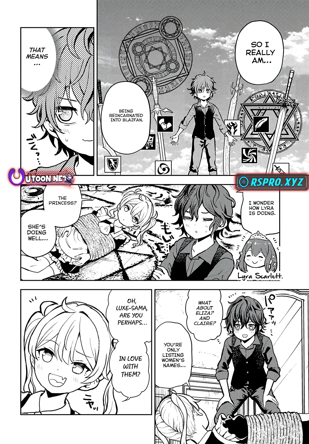 Magan No Akuyaku Ni Tensei Shita No De Oshi Chara O Mimamoru Mob O Mezashimasu Chapter 1 - page 9