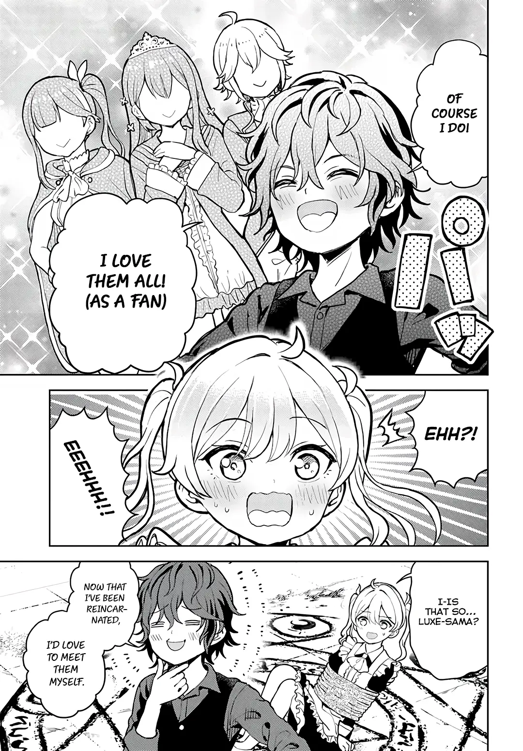Magan No Akuyaku Ni Tensei Shita No De Oshi Chara O Mimamoru Mob O Mezashimasu Chapter 1 - page 10