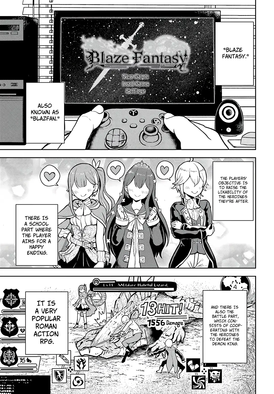 Magan No Akuyaku Ni Tensei Shita No De Oshi Chara O Mimamoru Mob O Mezashimasu Chapter 1 - page 8