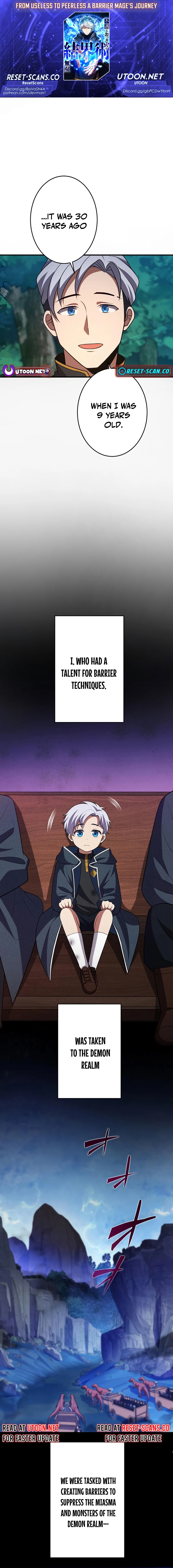 From Useless to Peerless: A Barrier Mage's Journey Chapter 12 - page 1