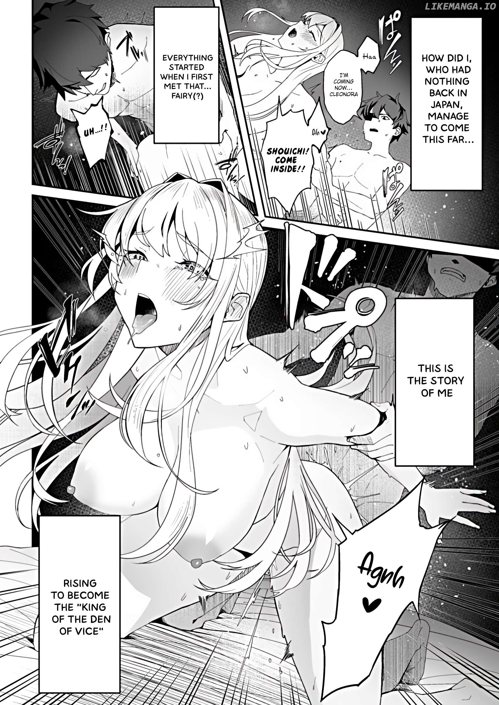 Makutsu no Ou ~Yomei Ikkagetsu no Doutei, Mahou Shoujo Harem o Kizuite Ou e Kunrinsu~ Chapter 1 - page 2
