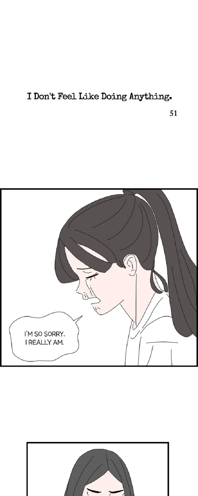 I Don't Feel Like Doing Anything Chapter 51 - page 1