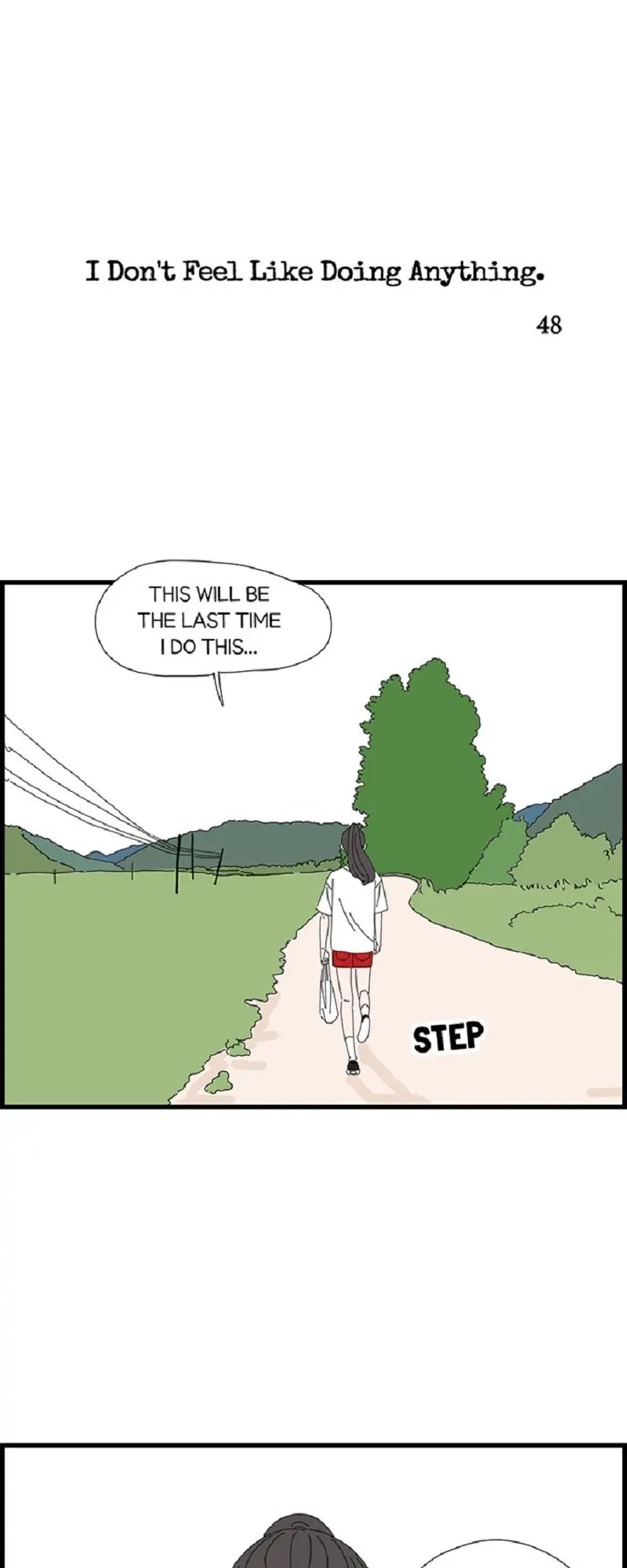 I Don't Feel Like Doing Anything Chapter 48 - page 1