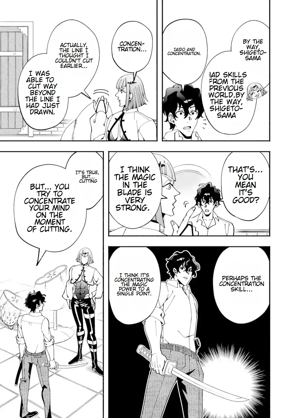 Saikyou Ranking ga Aru Isekai ni Seito tachi to Suudah Teni Shita Koukou Kyoushi no Ore, Mob Kara Kensei e to Nariagari Chapter 1 - page 45