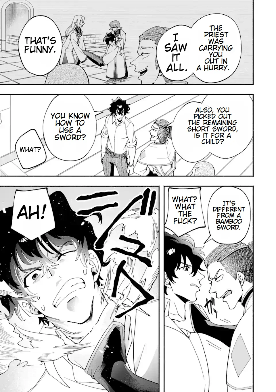 Saikyou Ranking ga Aru Isekai ni Seito tachi to Suudah Teni Shita Koukou Kyoushi no Ore, Mob Kara Kensei e to Nariagari Chapter 2.1 - page 3