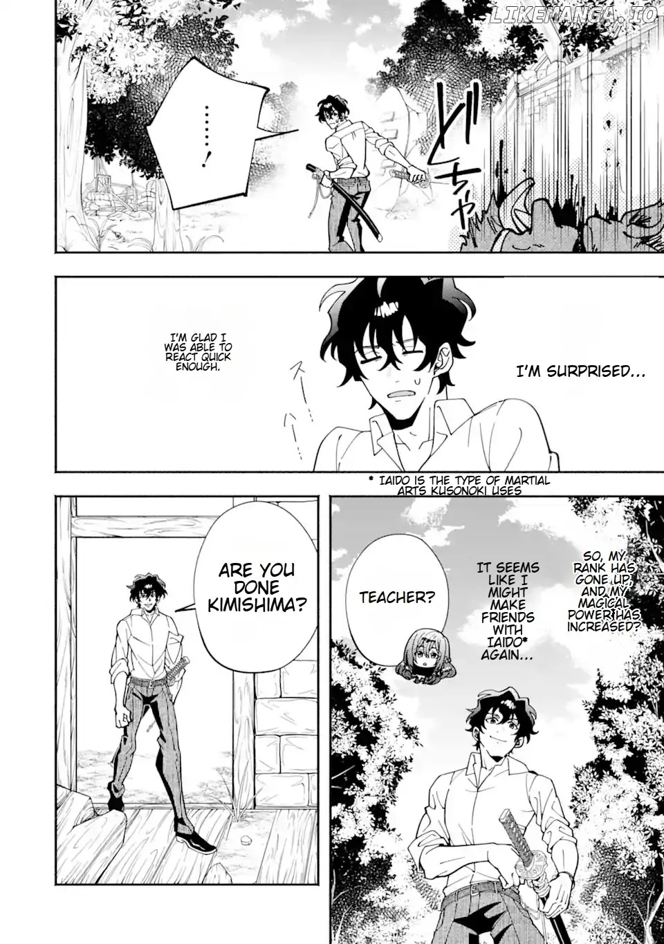 Saikyou Ranking ga Aru Isekai ni Seito tachi to Suudah Teni Shita Koukou Kyoushi no Ore, Mob Kara Kensei e to Nariagari Chapter 3.2 - page 2
