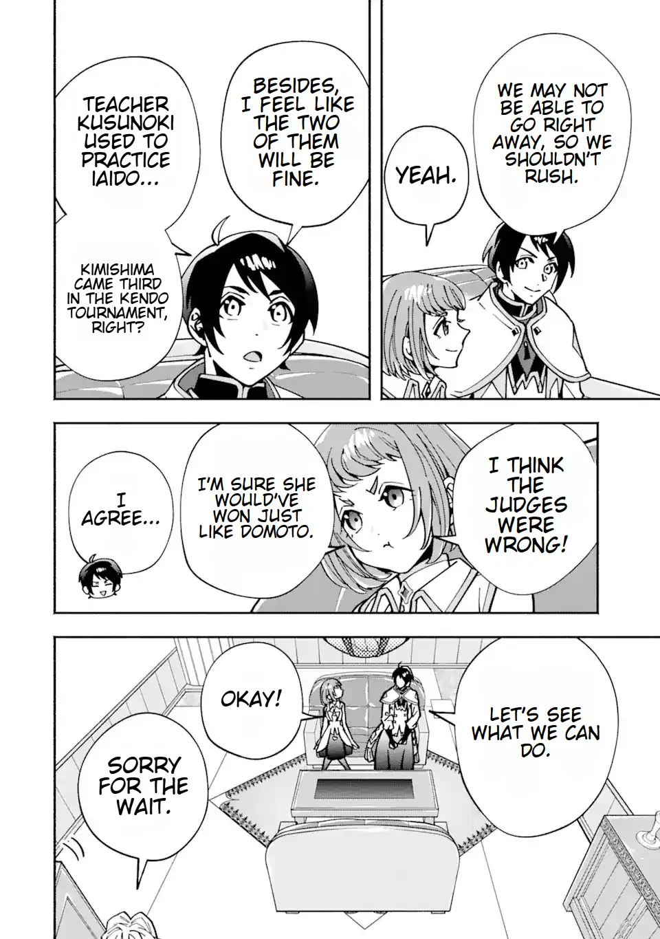 Saikyou Ranking ga Aru Isekai ni Seito tachi to Suudah Teni Shita Koukou Kyoushi no Ore, Mob Kara Kensei e to Nariagari Chapter 5.1 - page 2