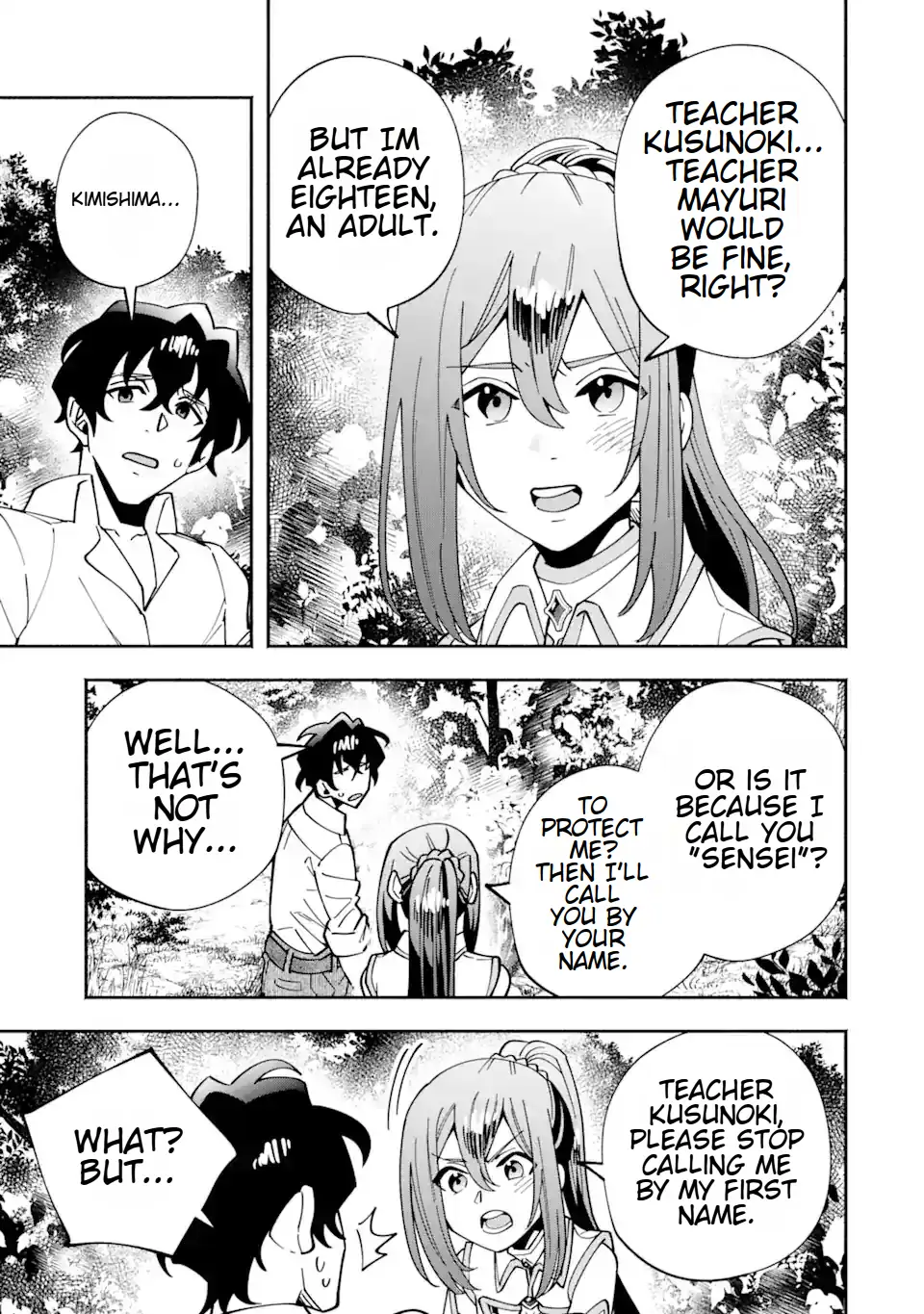 Saikyou Ranking ga Aru Isekai ni Seito tachi to Suudah Teni Shita Koukou Kyoushi no Ore, Mob Kara Kensei e to Nariagari Chapter 8 - page 5