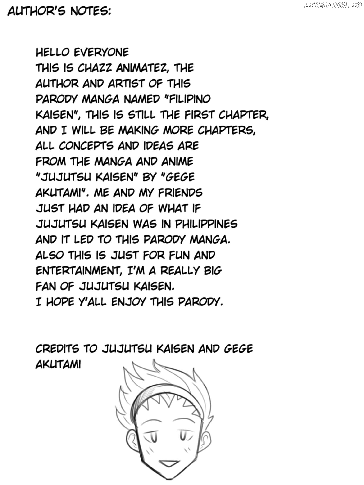 Filipino Kaisen | Fanmade Spinoff Chapter 1 - page 25