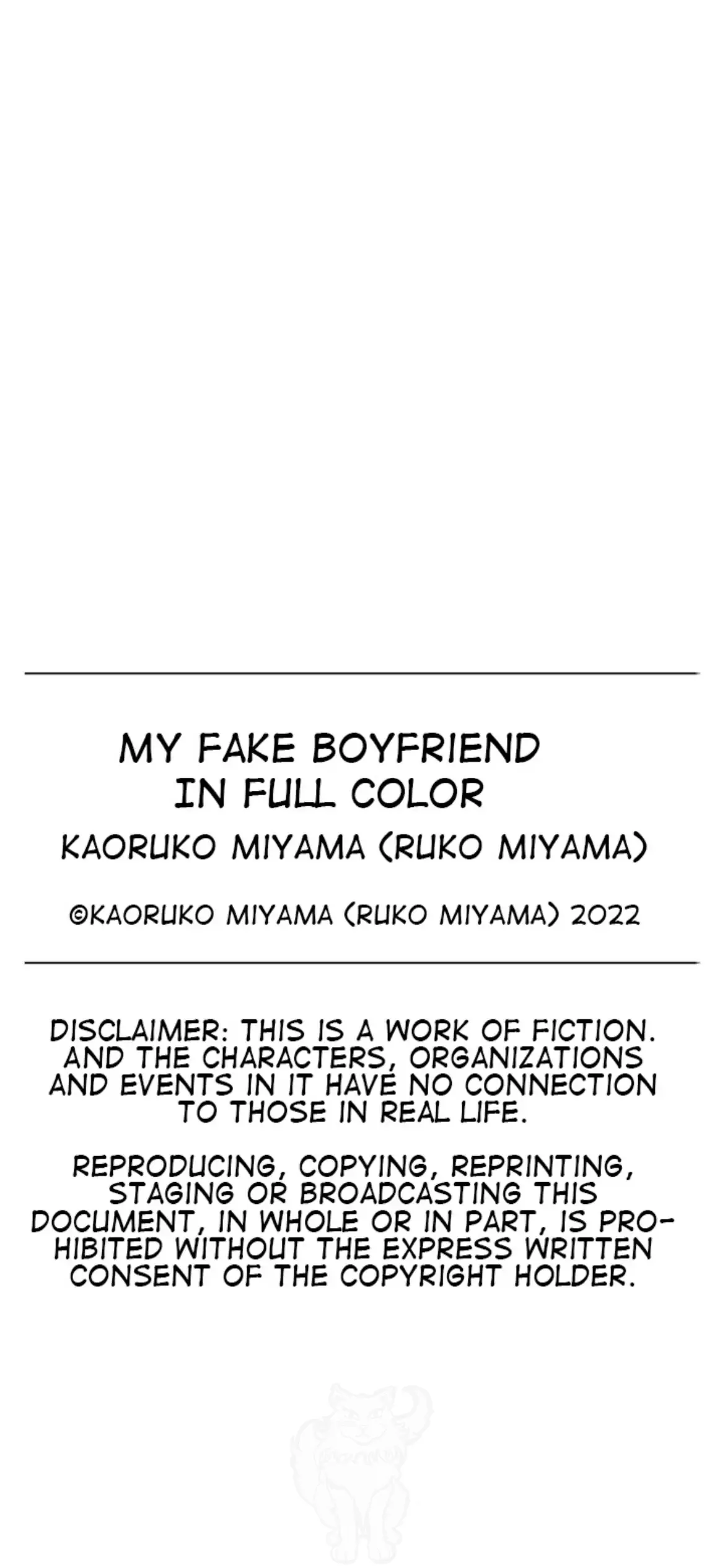 My Fake Boyfriend Chapter 8 - page 56
