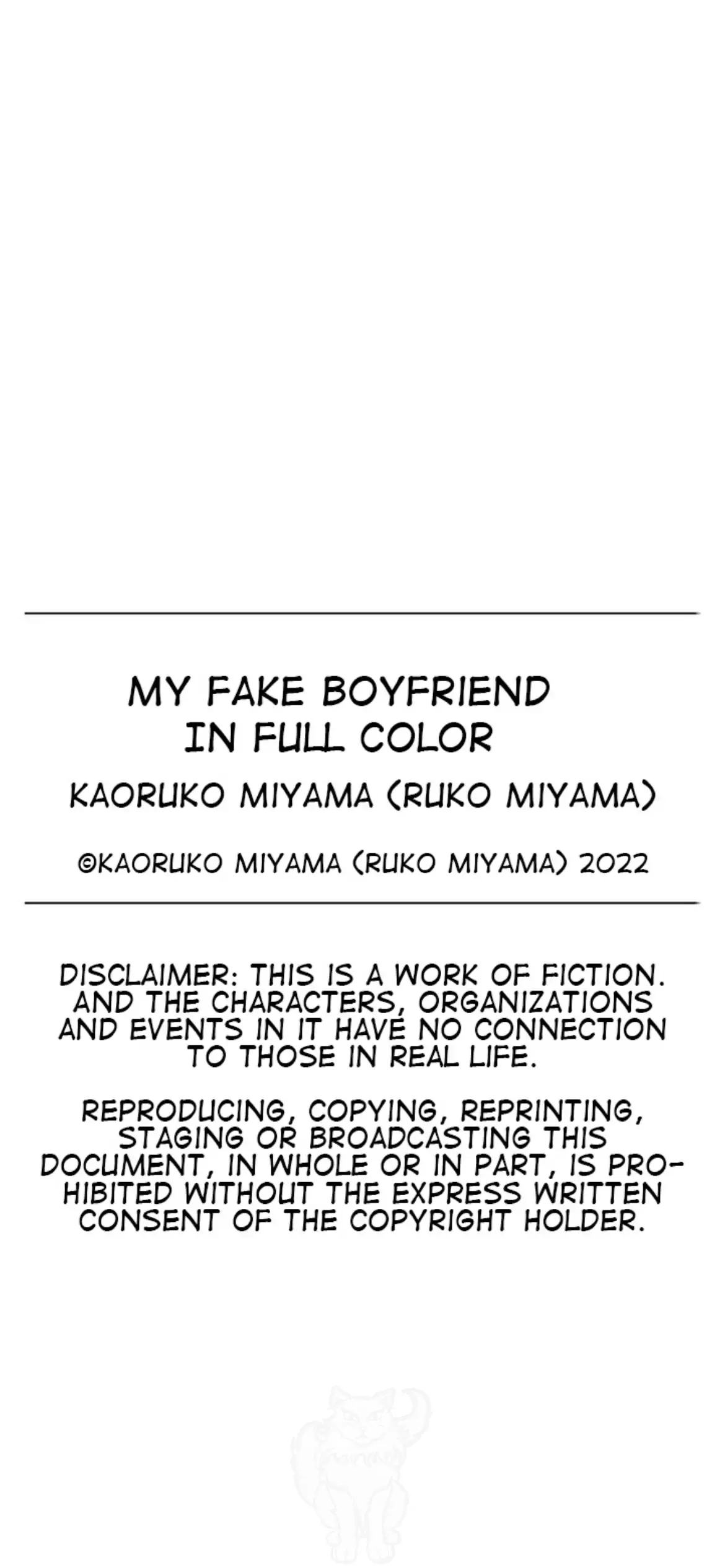 My Fake Boyfriend Chapter 9 - page 53