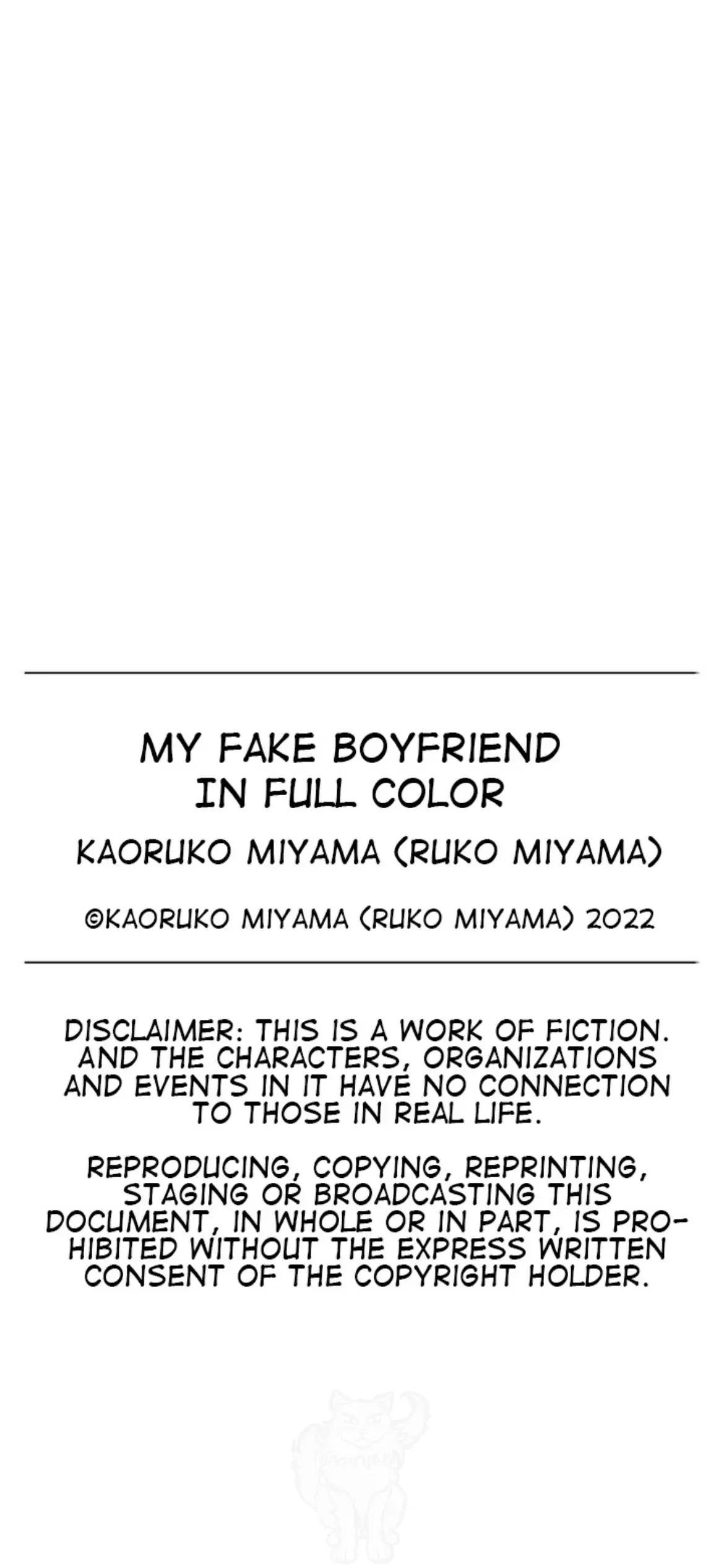 My Fake Boyfriend Chapter 10 - page 59