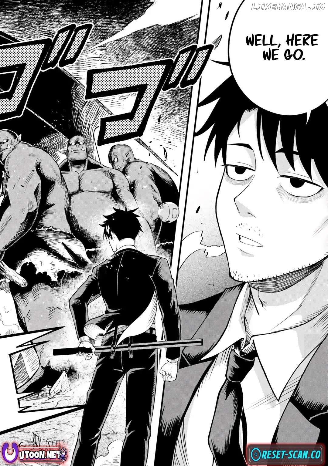 Shachiku Kensei, Haishinsha ni naru - Black Guild Kaishain, Ukkari Kaishayou Kaisen de S-kyuu Monster wo Aite ni Musou suru Tokoro wo Zenkoku Haishin shite shimau Chapter 1 - page 53