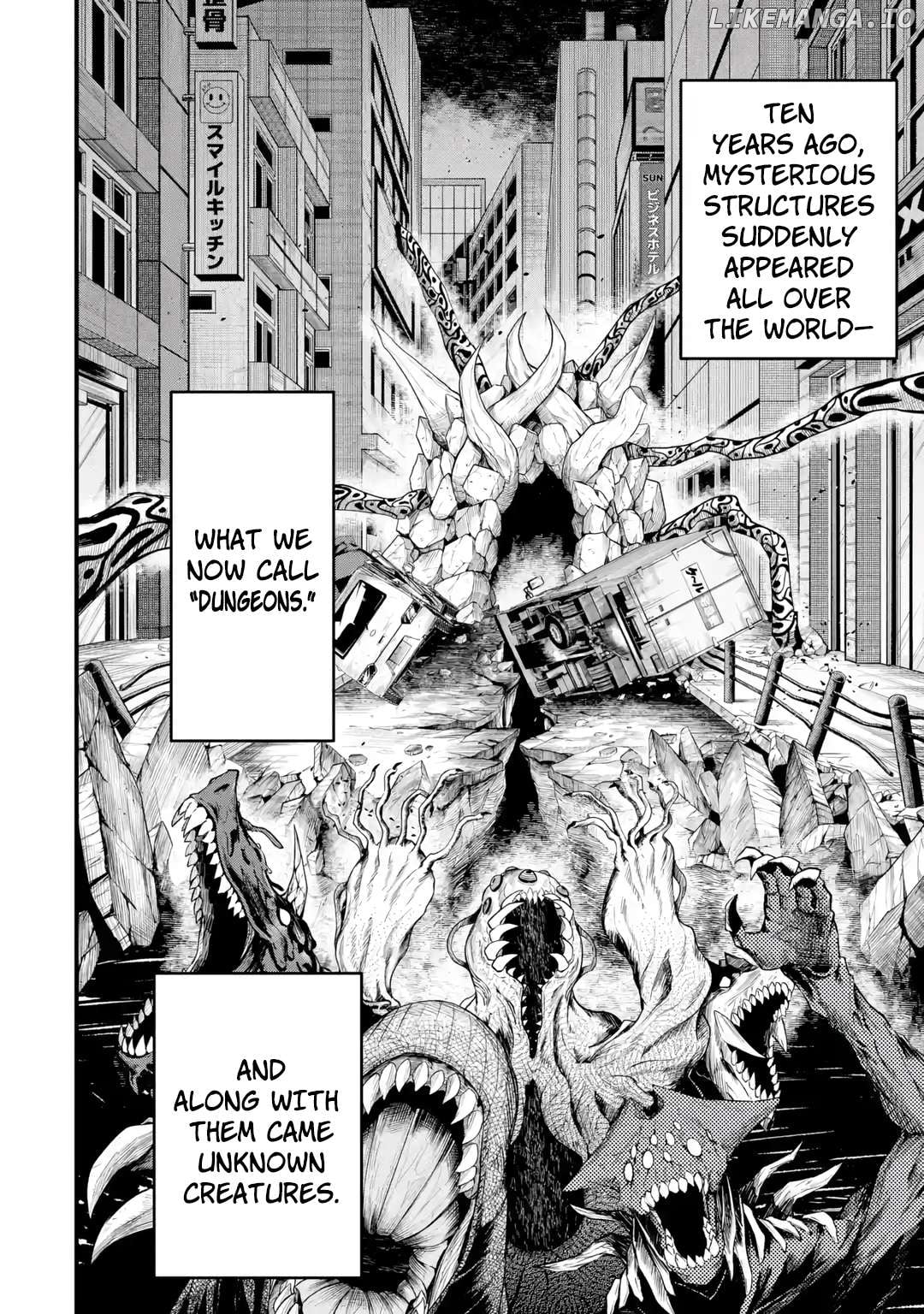 Shachiku Kensei, Haishinsha ni naru - Black Guild Kaishain, Ukkari Kaishayou Kaisen de S-kyuu Monster wo Aite ni Musou suru Tokoro wo Zenkoku Haishin shite shimau Chapter 1 - page 7