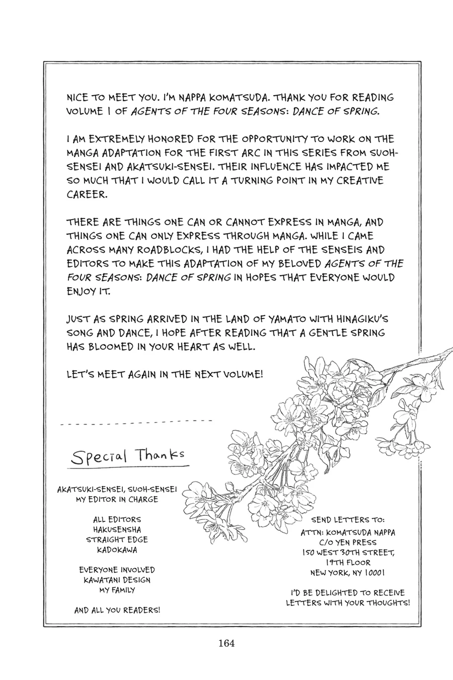 Agents of the Four Seasons - Dance of Spring Chapter 3.5 - page 4