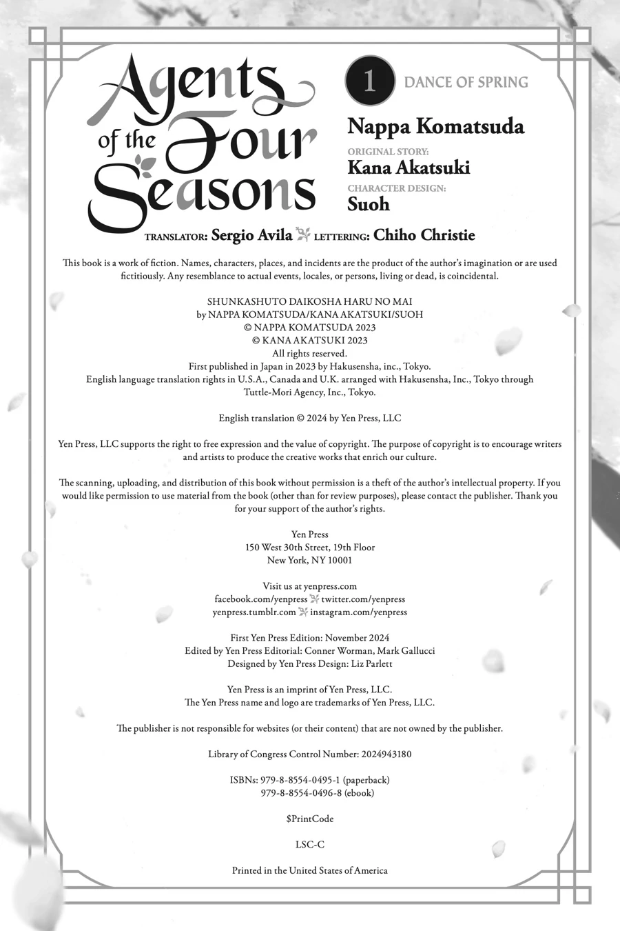 Agents of the Four Seasons - Dance of Spring Chapter 3.5 - page 6