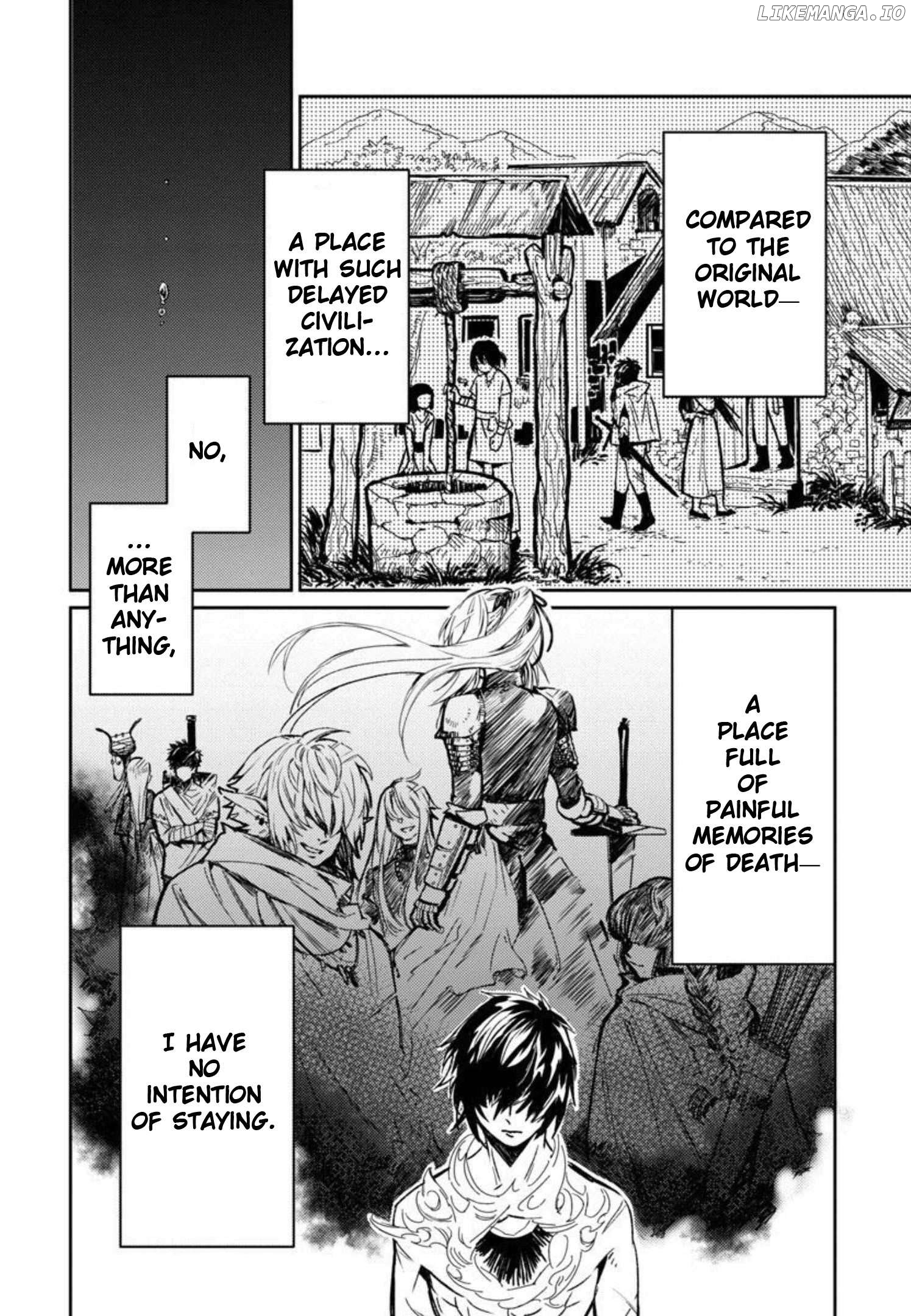 A middle-aged man who returns from another world goes back to when he was 17 and becomes unbeatable Chapter 1 - page 12