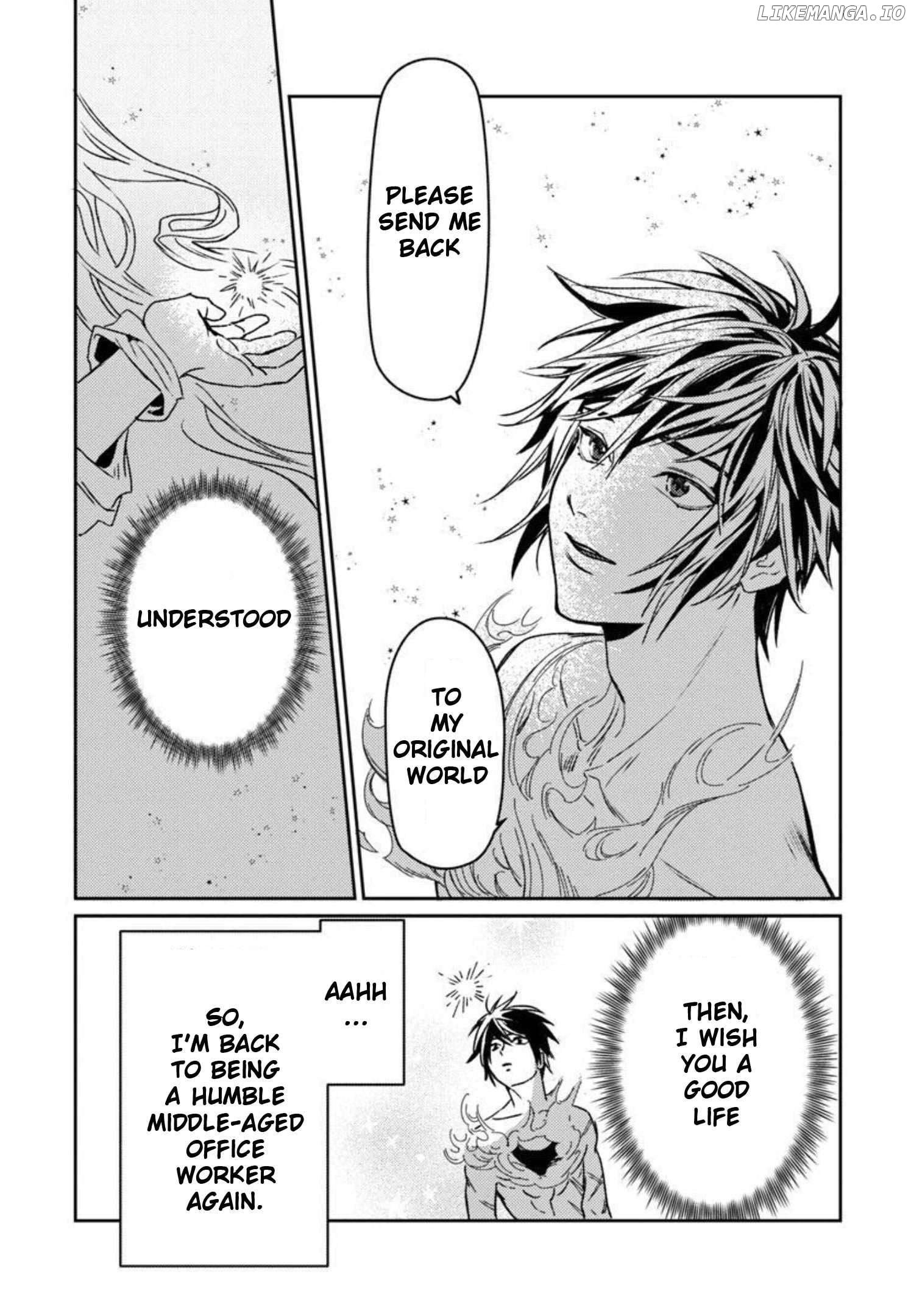 A middle-aged man who returns from another world goes back to when he was 17 and becomes unbeatable Chapter 1 - page 13