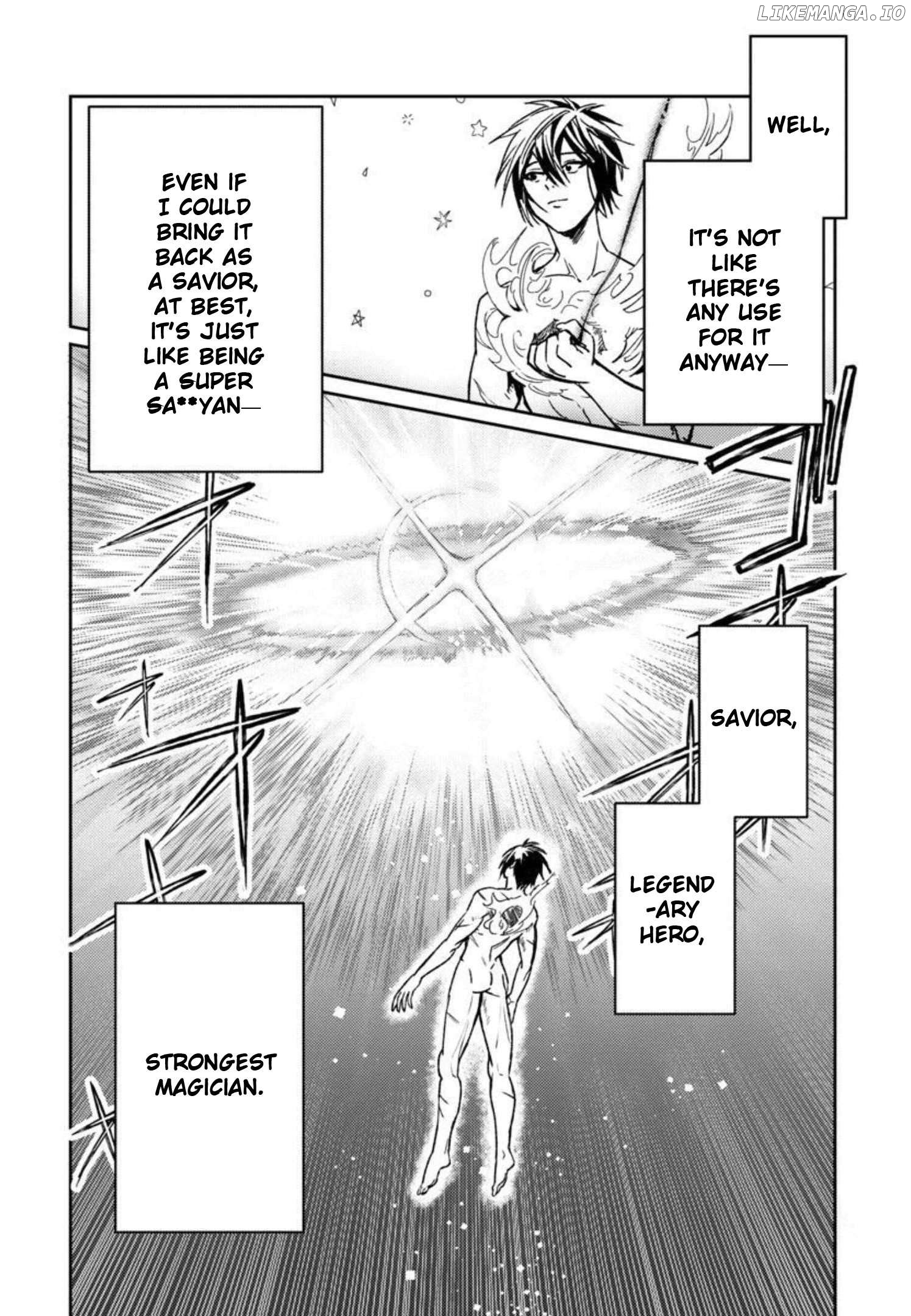 A middle-aged man who returns from another world goes back to when he was 17 and becomes unbeatable Chapter 1 - page 16