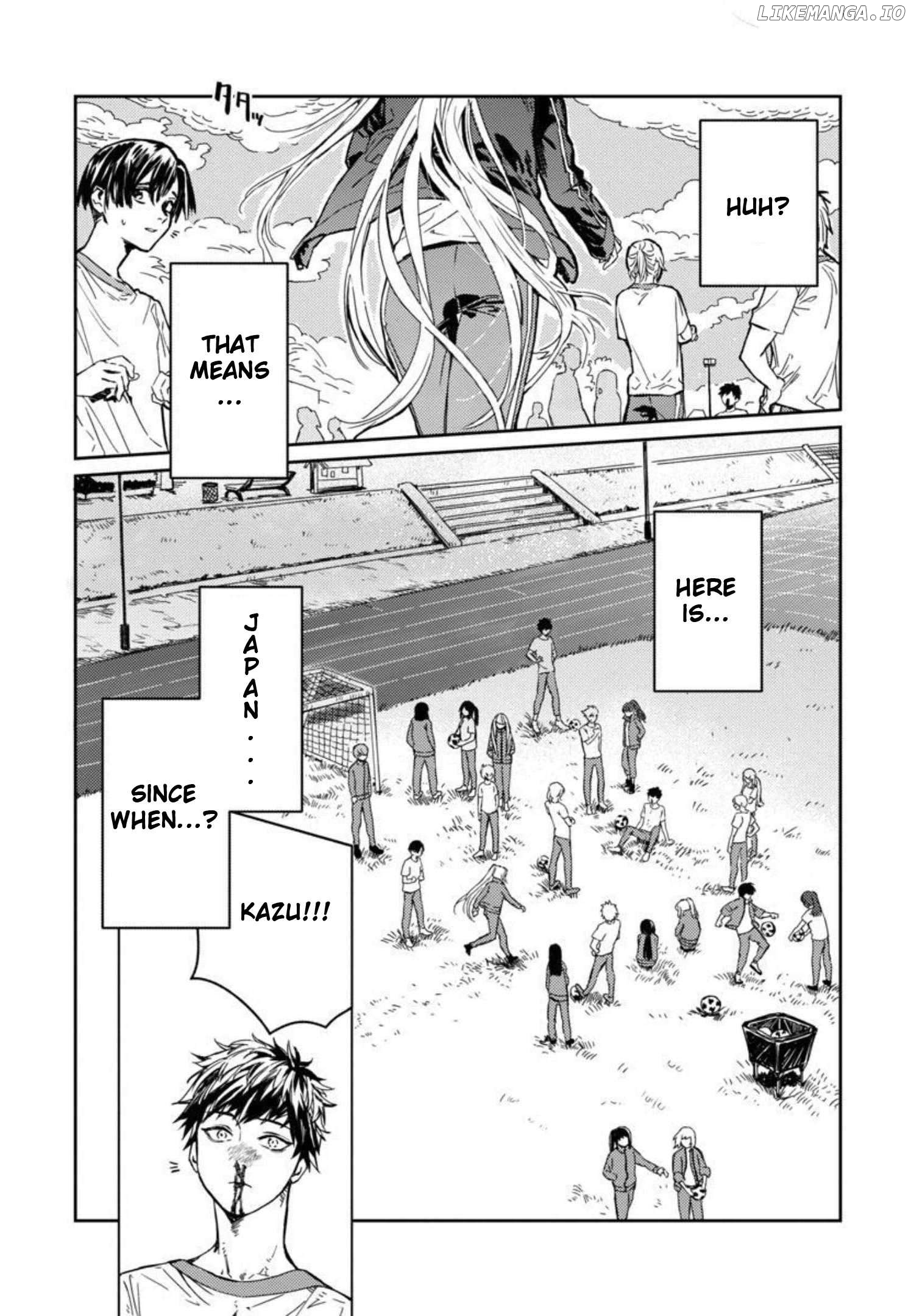 A middle-aged man who returns from another world goes back to when he was 17 and becomes unbeatable Chapter 1 - page 21