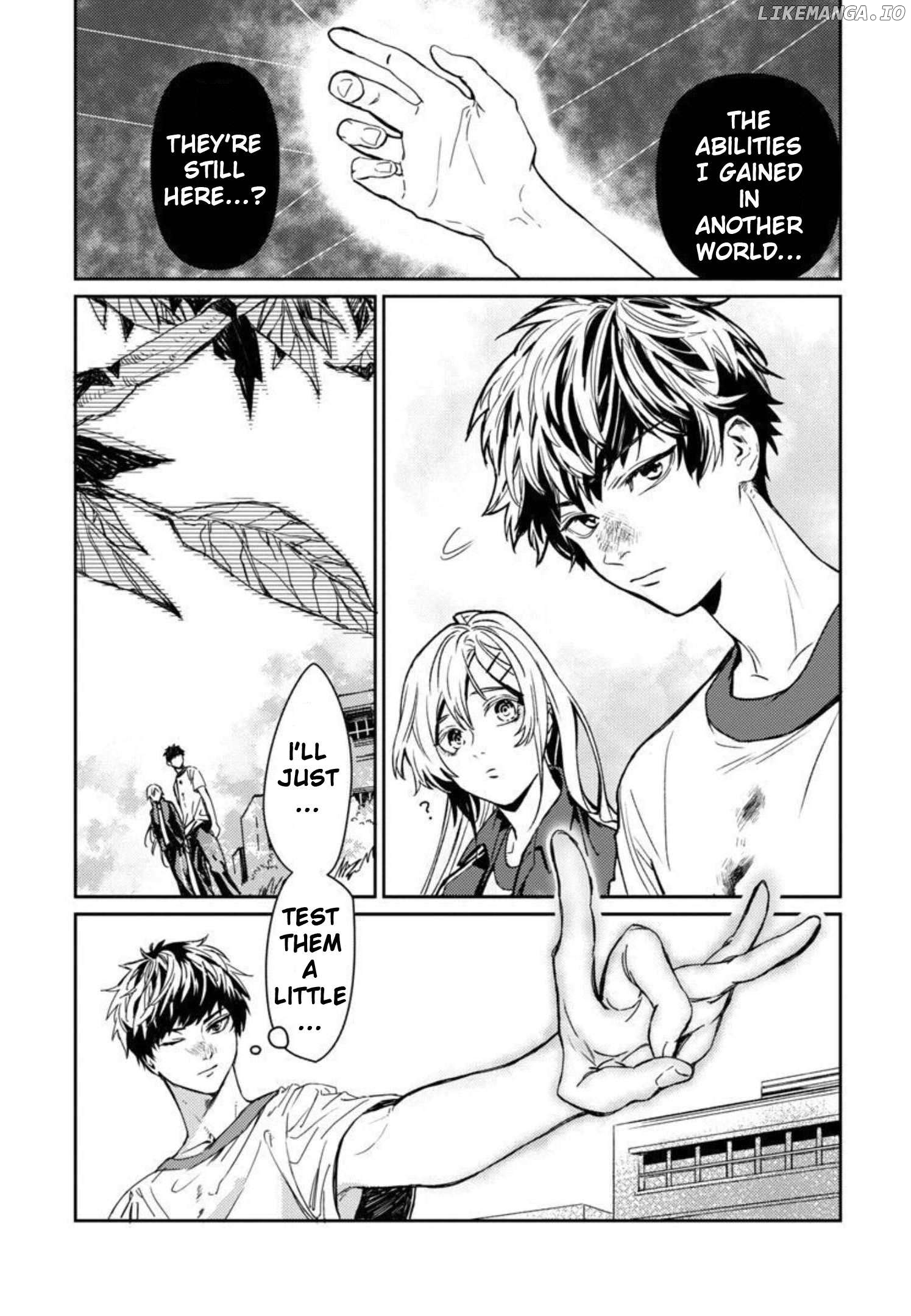A middle-aged man who returns from another world goes back to when he was 17 and becomes unbeatable Chapter 1 - page 29