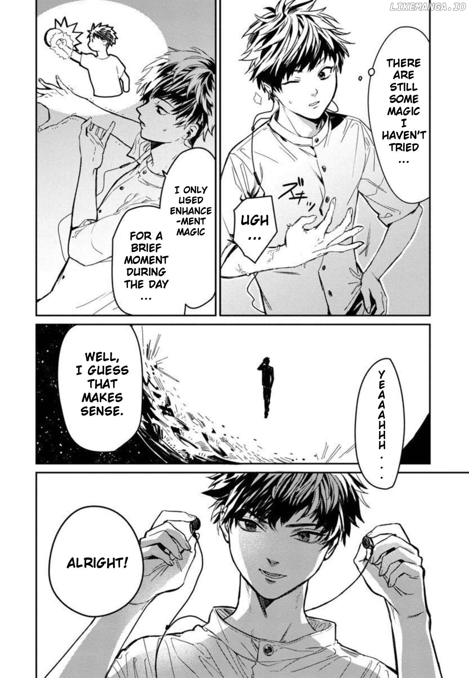 A middle-aged man who returns from another world goes back to when he was 17 and becomes unbeatable Chapter 1 - page 38