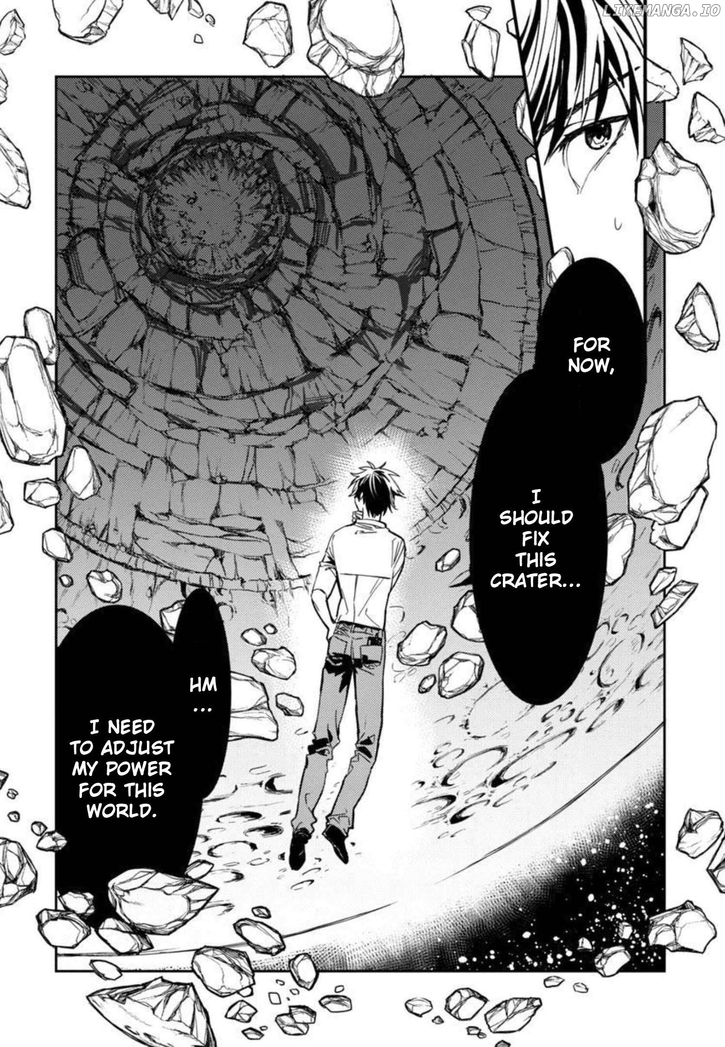 A middle-aged man who returns from another world goes back to when he was 17 and becomes unbeatable Chapter 1 - page 42