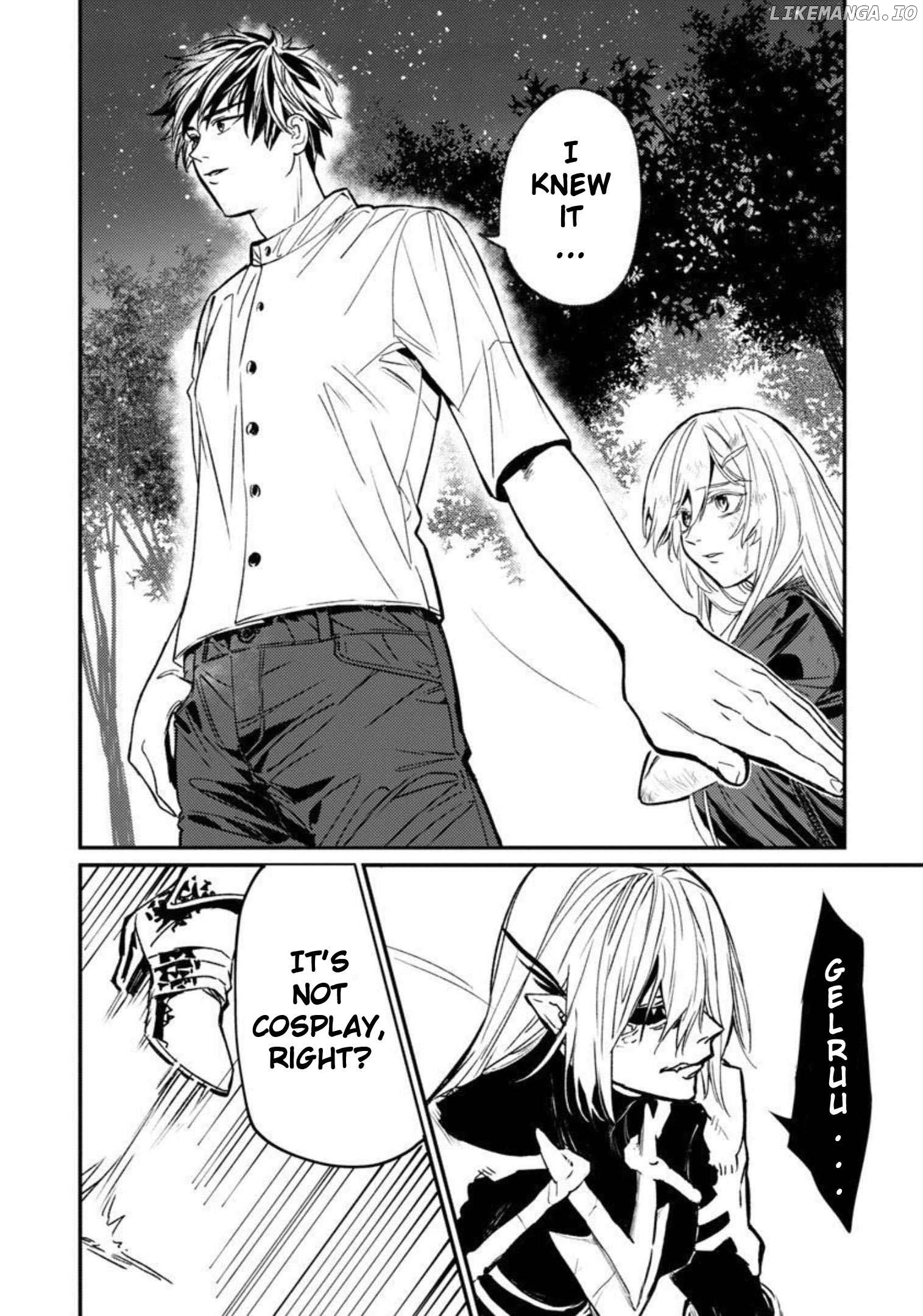A middle-aged man who returns from another world goes back to when he was 17 and becomes unbeatable Chapter 2 - page 32
