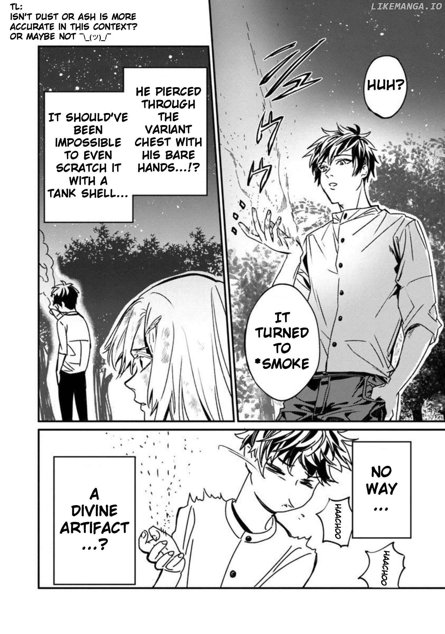 A middle-aged man who returns from another world goes back to when he was 17 and becomes unbeatable Chapter 2 - page 36