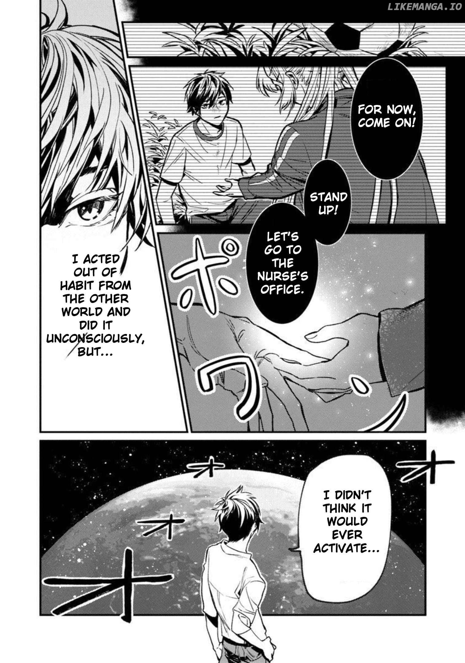 A middle-aged man who returns from another world goes back to when he was 17 and becomes unbeatable Chapter 2 - page 4