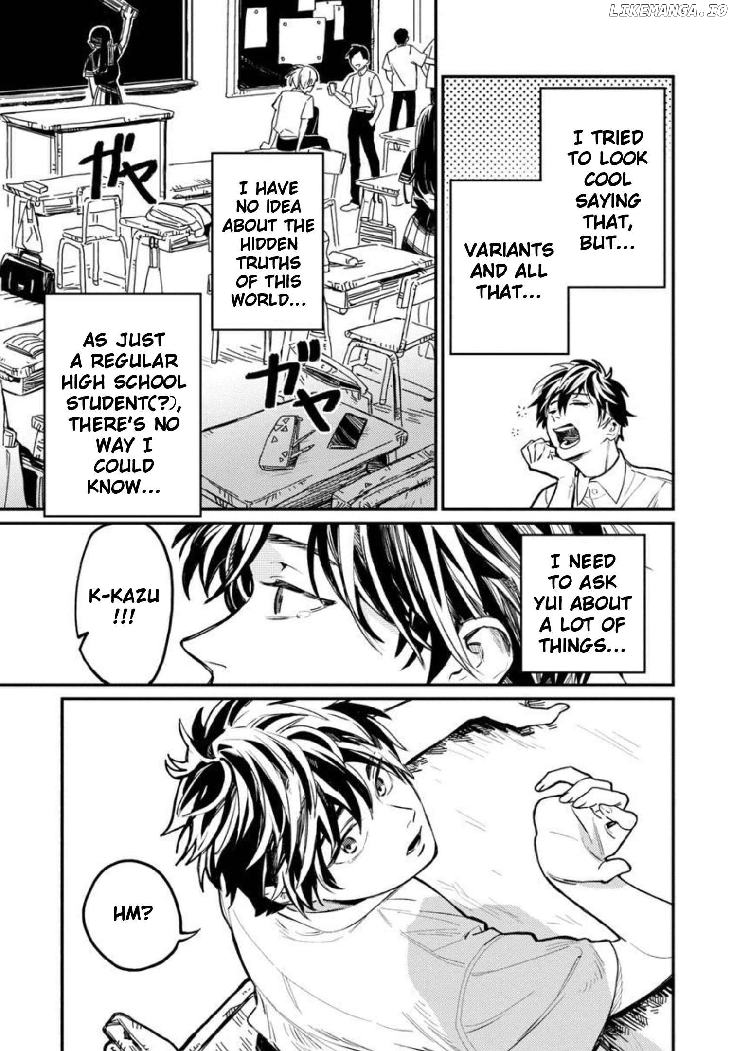 A middle-aged man who returns from another world goes back to when he was 17 and becomes unbeatable Chapter 3 - page 13