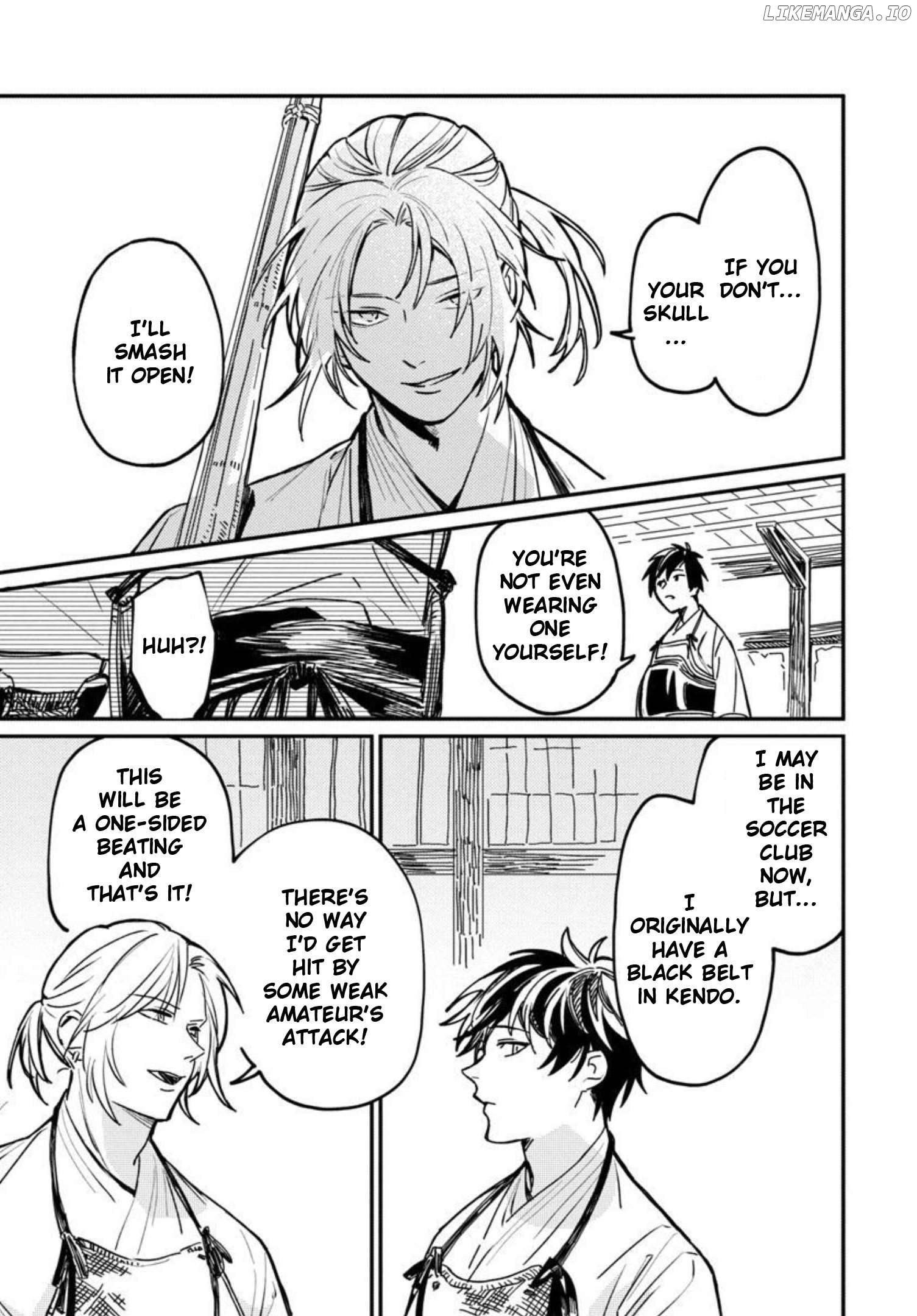 A middle-aged man who returns from another world goes back to when he was 17 and becomes unbeatable Chapter 3 - page 25