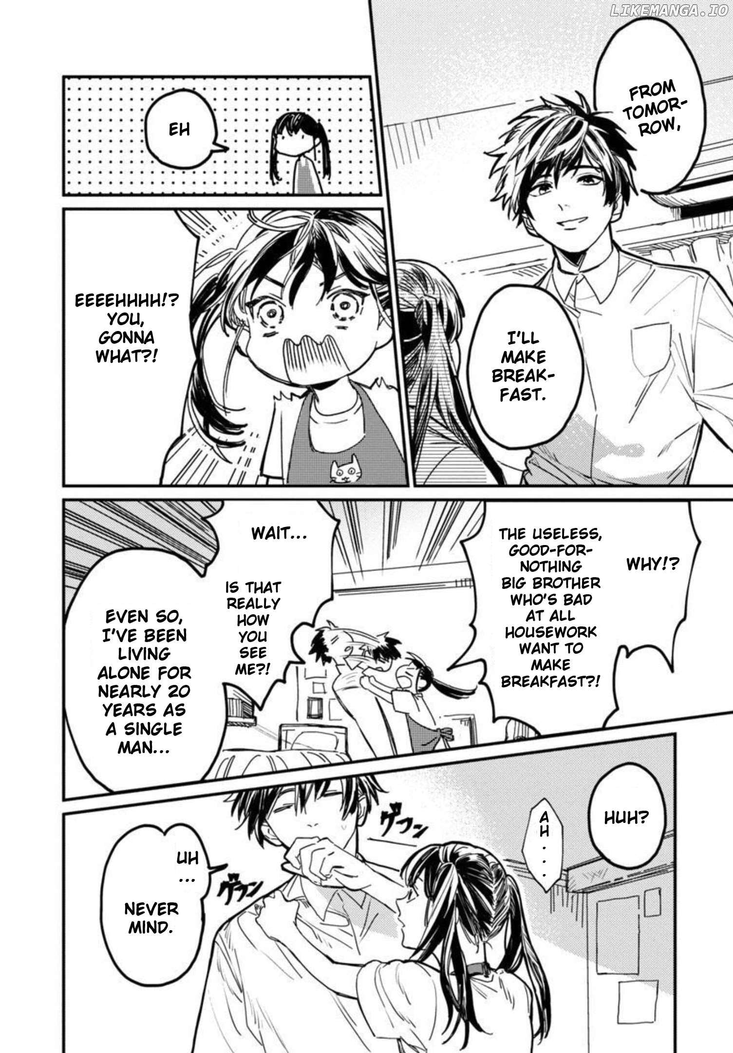A middle-aged man who returns from another world goes back to when he was 17 and becomes unbeatable Chapter 3 - page 6