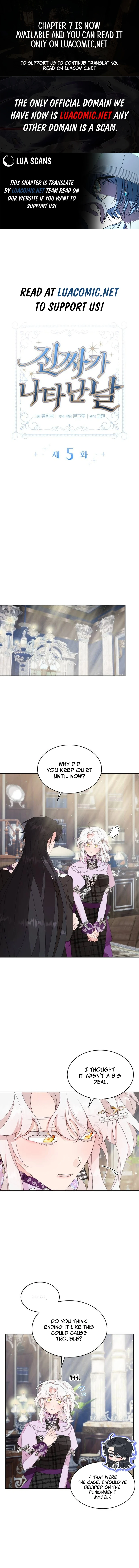 The Day The Real One Appeared Chapter 5 - page 1