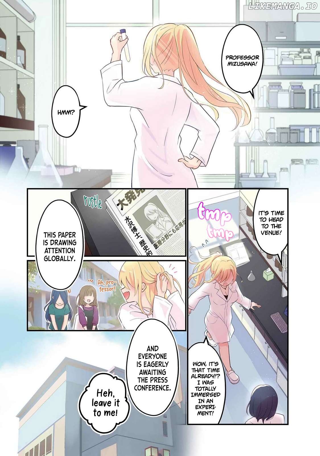 Lalalab☆ ~Gal to Kagaku to Seishun to!~ Chapter 1 - page 4