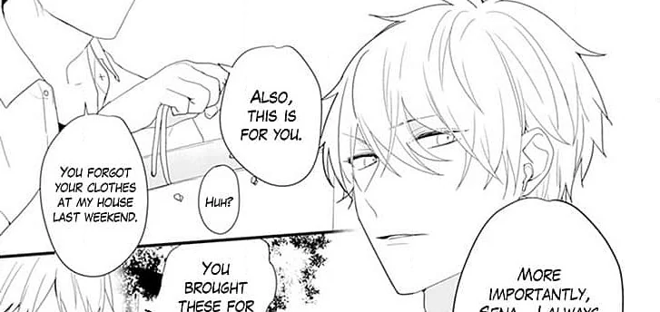 Sokubaku Kareshi to Haraguro Kouhai wa Mate wo Shiranai Chapter 1 - page 28