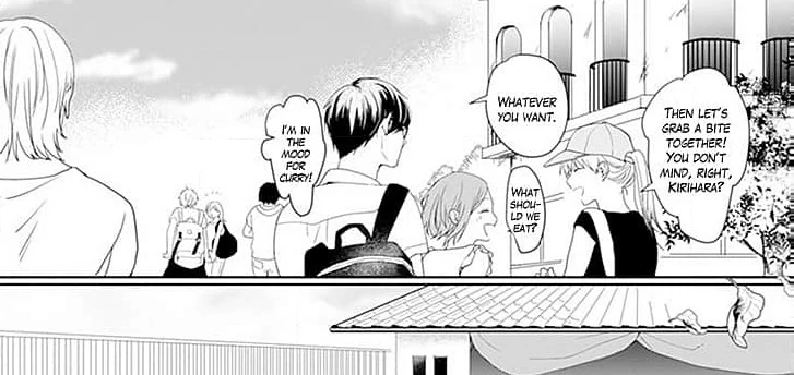 Sokubaku Kareshi to Haraguro Kouhai wa Mate wo Shiranai Chapter 1 - page 40