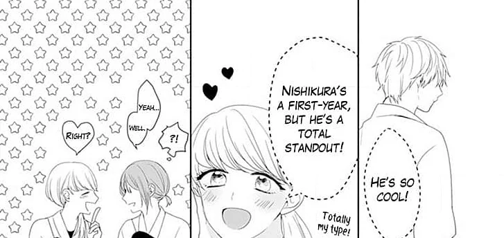 Sokubaku Kareshi to Haraguro Kouhai wa Mate wo Shiranai Chapter 1 - page 46