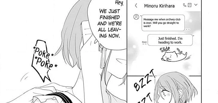Sokubaku Kareshi to Haraguro Kouhai wa Mate wo Shiranai Chapter 1 - page 50