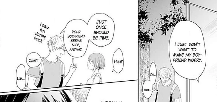 Sokubaku Kareshi to Haraguro Kouhai wa Mate wo Shiranai Chapter 1 - page 61