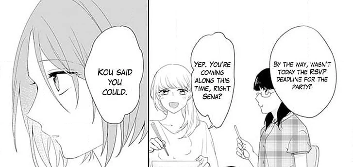 Sokubaku Kareshi to Haraguro Kouhai wa Mate wo Shiranai Chapter 1 - page 67