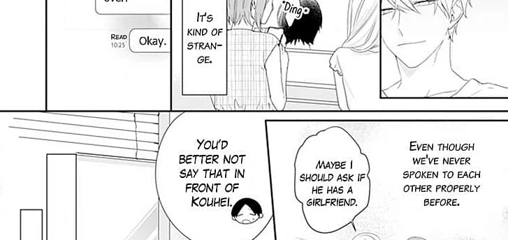 Sokubaku Kareshi to Haraguro Kouhai wa Mate wo Shiranai Chapter 2 - page 35