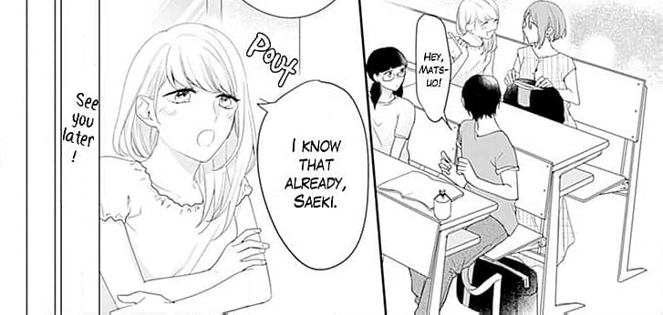 Sokubaku Kareshi to Haraguro Kouhai wa Mate wo Shiranai Chapter 2 - page 36