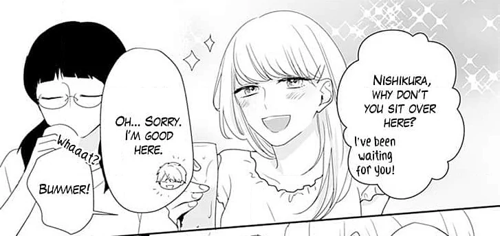 Sokubaku Kareshi to Haraguro Kouhai wa Mate wo Shiranai Chapter 2 - page 70