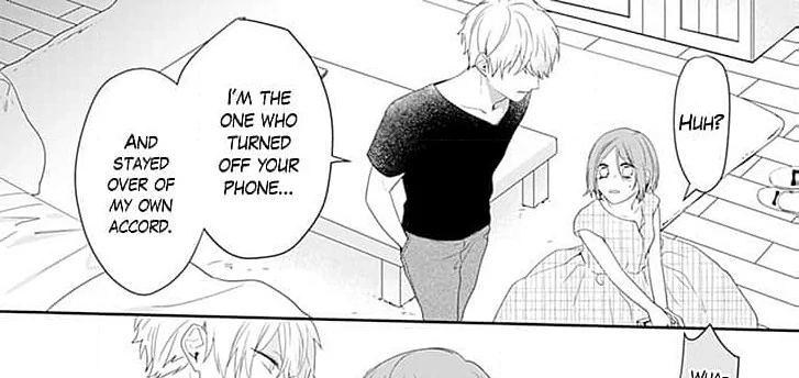 Sokubaku Kareshi to Haraguro Kouhai wa Mate wo Shiranai Chapter 3 - page 37