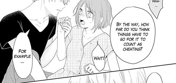 Sokubaku Kareshi to Haraguro Kouhai wa Mate wo Shiranai Chapter 3 - page 38